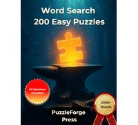 Word Search - 200 Easy Puzzles: Large Print for Adults and Seniors | 2000+ Words | 2 Puzzles Per Page | Solutions Included | Gentle Word Search Fun ... Print Relaxing Puzzles for Brain Training)