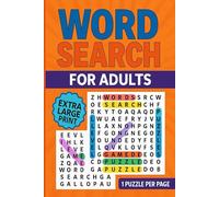 Word Search 2025: 200 Puzzles for Adults - Large Print, Fun & Relaxing Brain Games with Solutions