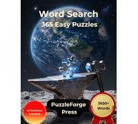 Word Search - 365 Easy Puzzles: Large Print for Adults and Seniors | Year Round Puzzle Fun | 2 Puzzles Per Page | Solutions Included | Easy Word ... Print Relaxing Puzzles for Brain Training)