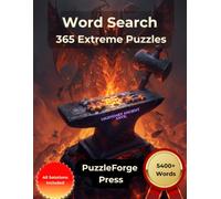 Word Search - 365 Extreme Puzzles: Large Print for Adults and Seniors | 5400+ Words | 2 Puzzles Per Page | Solutions Included | Extreme Word Search ... Book for Experts and Hardcore Puzzle Solvers)