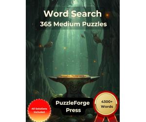 Word Search - 365 Medium Puzzles: Large Print for Adults and Seniors | 365 Medium Puzzles | 2 Puzzles Per Page | Solutions Included | Daily Brain ... Puzzles for Focus and Brain Exercise)