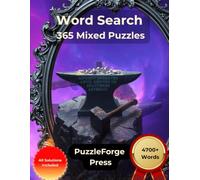 Word Search - 365 Mixed Puzzles: Large Print for Adults and Seniors | 365 Mixed Puzzles | 2 Puzzles Per Page | Solutions Included | Varied Search Fun ... - Variety Puzzle Book from Easy to Extreme)
