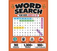 Word Search: 90 Themed Word Searches with 180+ Fun Clues To Test Your Knowledge & Build Vocabulary, Featuring Topics Like Geography, Space, Occupations, Science & More