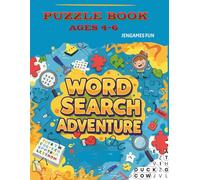 WORD SEARCH ADVENTURE PUZZLE BOOK AGES 4-6