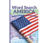 Word Search America: 50+ Puzzles US States and Territories