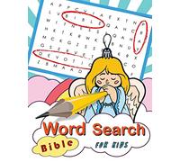 Word Search Bible for Kids: Word Search Books for Kids Ages 6-8: Volume 1 (Bible Study Game for Kids)