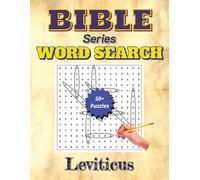 Word Search | Bible Series | Leviticus: Easy To Read Print Puzzles with Bible Locations, Bible Characters and More | 8 1/2 x 11 inches, 112 pages, for Adults, Seniors, and Teens