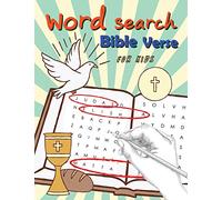 Word Search Bible Verse for Kids: Word Search for Bible Study for Kids Ages 6-8: Volume 2 (Bible Study Game for Kids)