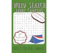 Word Search Book about Camping: 50+ Relaxing Puzzles Inspired by Wildlife, Forest Trails and Outdoor Adventure | Easy to read, Large Print | Gift for Vacations, Holidays and Free Time
