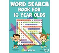 Word Search Book for 10 Year Olds: 200 Word Search Puzzles for Kids Age 10 with Solutions - Large Print (Vol. 1)