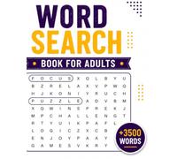 Word Search Book for Adults: 150 Large Print Word Search Puzzles for Stress Relief