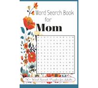 Word Search Book for Mom: Word Search Puzzles, 6x9, 1,100 words, easy to read!
