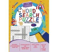 Word Search Book Kids Ages 7-9: Puzzle Activity Book for children7-9 Strengthen Phonics and Vocabulary