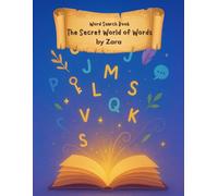 Word Search Book: The Secret World of Words: 25 Fun & Challenging Word Search Puzzles