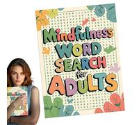 Word Search Books for Adults, Search for Words of Full Consciousness | Word Search Puzzle Activity, Brain Exercise Games, Entertainment Activities for Adults, Teenagers, Teenagers