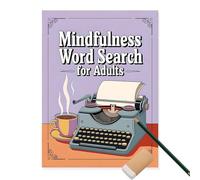 Word Search Books - Large Paperback Format with Soft Touch Cover, Relaxing Searching Game, Mental Brain Stimulation Resource, Professional Vocabulary Discovery Secure Placement | Cognitive Exercise Ac