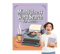 Word Search Books - Multilevel Searching Game, Word Find Set for Adults to Keep Mind Busy, Activity Games for Stress Relief, Challenging Puzzles, Improves Focus, Memory, and Cognitive Skills