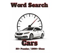 Word Search Cars: 50+ Puzzles 1500+ Clues (Americana)