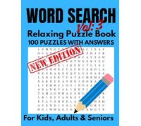 Word Search Challenge Book for Kids, Adults & Seniors with 100 Puzzles from Easy to Expert Levels: Train Your Mind, Enhance Focus, and Relax with ... | Perfect Gift for Puzzle Lovers (vol-3)