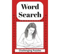 Word Search Challenging Puzzles: Easy to Read Print For All Ages; 6x9 inches, 110 pages, 50+ puzzles ... perfect gift Family or Friends