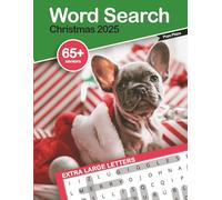 Word Search Christmas 2025: Large Print Word Search Puzzles for Seniors