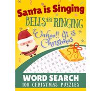 Word Search Christmas, Santa is Singer, Bells are Ringing, Wahoo its Christmas: Christmas Cosy Puzzles