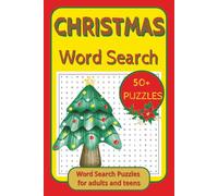 Word Search Christmas: Word Game for Adults and Teens | Holiday Themed with Food, Drinks, Sights and more | 6 x 9 Inches | 104 Pages | 50+ Puzzles | Great Gift Idea
