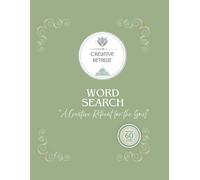 "Word Search - Creative Retreat".: "60 Word Search Puzzles to Unwind and Recharge"
