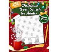 Word Search for Adults: 3600 Words to Find, 120 Puzzles, Large Print, Cozy & Funny Winter Themes for Adults and Seniors (Puzzles - Winter Collection)