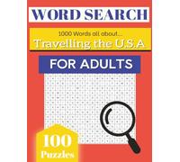 WORD SEARCH FOR ADULTS: ALL ABOUT TRAVELLING THE U.S.A.