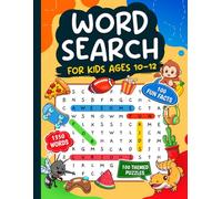 Word Search for Kids Ages 10-12: 100 Themed Puzzles with 4 Difficulty Levels, 100 Fun Facts & Full Answers - Educational Activity Book for Curious ... and Focus (Brain Activator Word Lab for Kids)