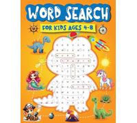 Word Search for Kids Ages 4-8: 86 Fun and Challenging Puzzles | Activity Book with Multiple Difficulty Levels from Easy to Hard