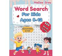 Word Search for Kids Ages 8-12: 50 Big Puzzles with Cool Themes!