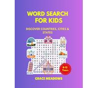 Word Search for Kids: Discover Countries, Cities & States