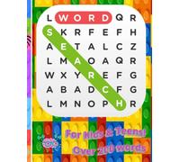 Word search. For kids & teens. Over 200 words