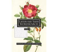 Word Search for Latter-day Saints: LDS word themed puzzles with easy to read print for LDS, Mormons, General Conference, for teens and adults. 6 x 9 inches, 110 pages 50+ puzzles