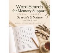 Word Search for Memory Support Vol 2: Season's & Nature