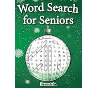 Word Search for Seniors: 200 Large Print Word Search Puzzles for Seniors with Solutions - Christmas Edition
