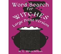 Word Search for Witches: Large Print Version