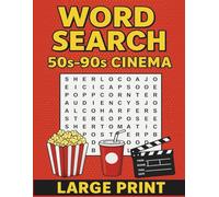 word search from the cinema of the 1950s,60s,70s,80s: Rediscover the CINEMA of the best years with this themed Puzzle