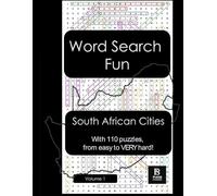 Word Search Fun - Vol 1 - South African Cities
