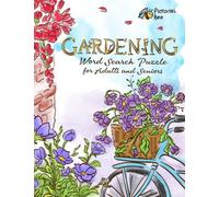 Word Search Gardening Puzzle Book For Adults and Senior: A Great Gift For Garden Lovers