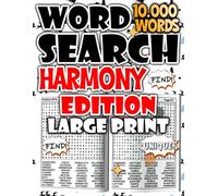 Word Search Harmony Edition - 10,000 Words for Peaceful Thinking