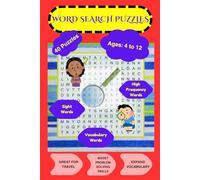 Word Search: High Frequency Words, Sight Word, Vocabulary Words