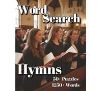 Word Search Hymns: 50 Word Puzzles 1250+ Words (Americana)