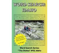 Word Search Idaho: Discover The State of Idaho in a Word Search Puzzle Book | Fun Size at 6x9 | Word Search Puzzle Book For All Ages