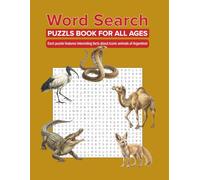 Word Search Journey: Egypt’s Animal Puzzle Adventure: Discover the Wild Through 50 Fun & Educational Word Searches