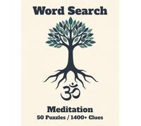 Word Search Meditation: 50 Puzzles 1400+ Clues