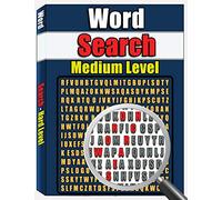 Word Search - Medium Level: Large Print Word Search Puzzle Book for Adults, Word Find Puzzles, 100 Word Puzzles