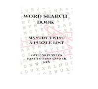 Word search: Mystery twist a puzzle list